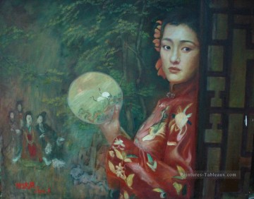 zg053cD167 Peintre chinois Chen Yifei Peinture décoratif